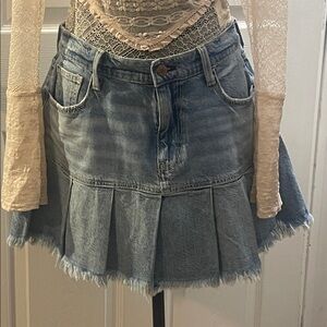 Arizona Denim Mini Skirt